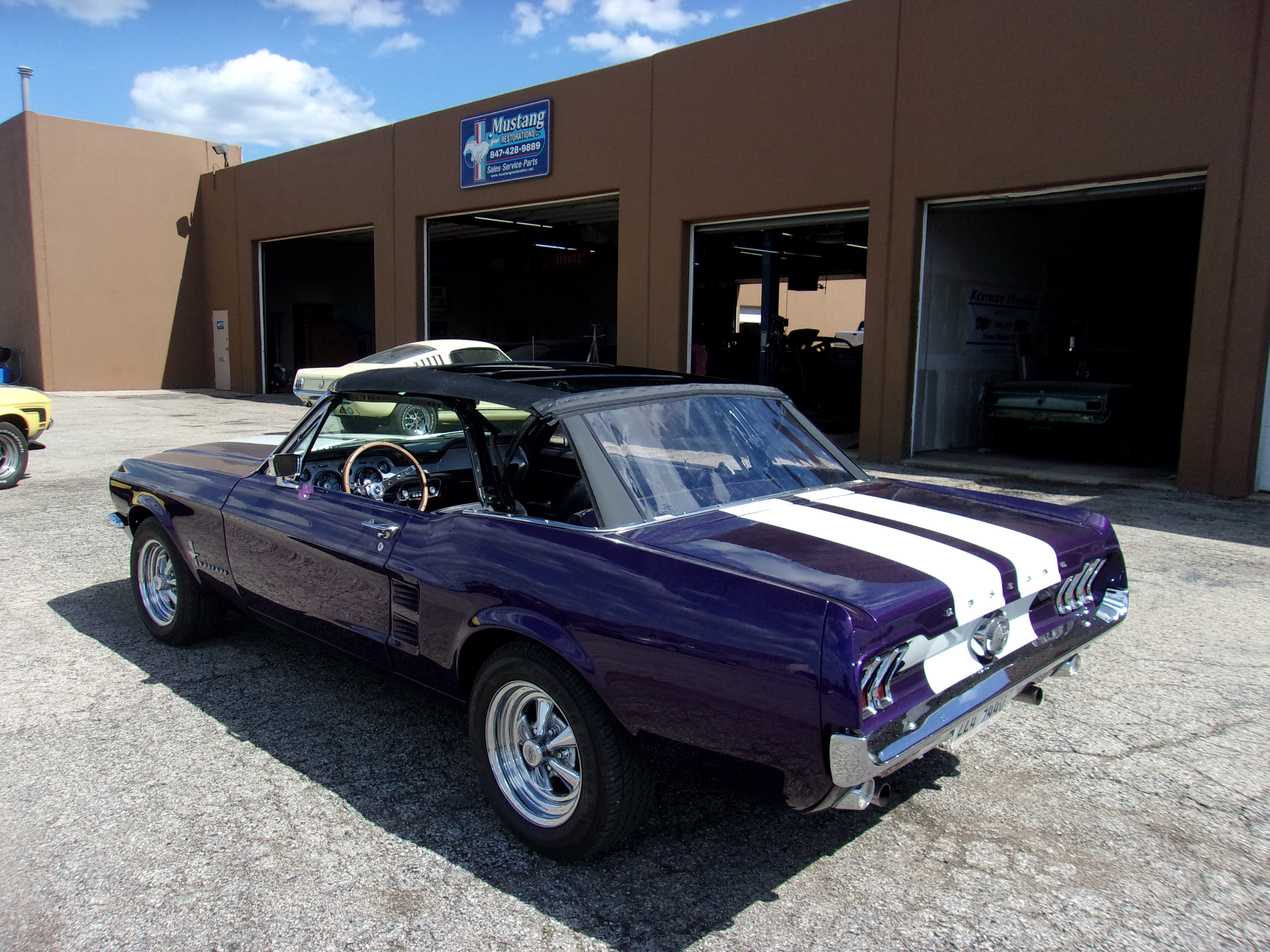 Vintage Ford Mustang Convertible Tops — Mustang Restorations, Inc.  specialize in rotisserie frame-off restorations, rust repair, body work,  paint, engine building & rebuilding, transmission rebuilding, fuels systems  & electrical systems for vintage